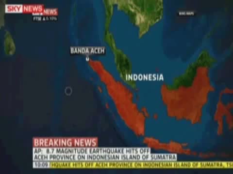 Watch Indonesia 8.9 Earthquake TSUNAMI WARNING 4.11.2012 Video