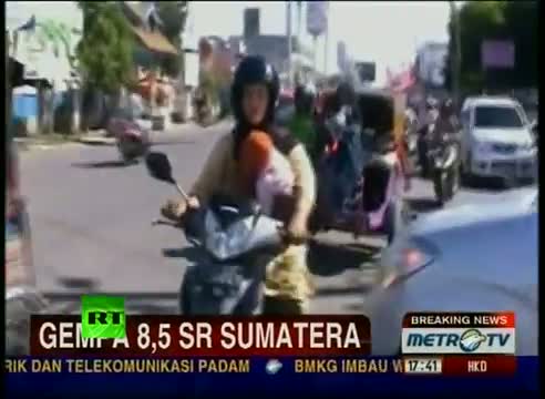 Watch Moment of Indonesia earthquake, Aceh locals flee amid  Video
