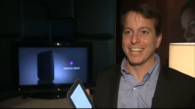 Watch New E - reader Adjusts to Light Level video Video