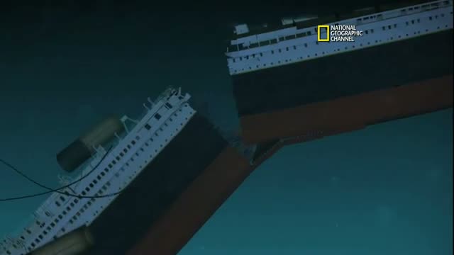 Watch Titanic 100 - New CGI of How Titanic Sank video Video