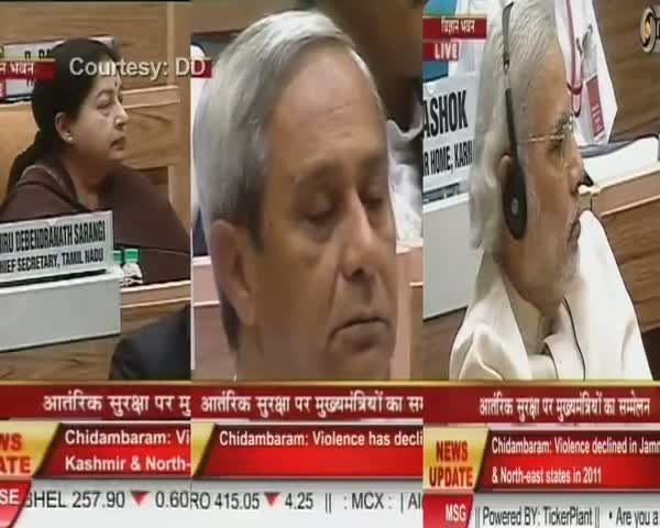 Watch Modi, Patnaik meet Jayalalithaa, snub PM on internal security Video