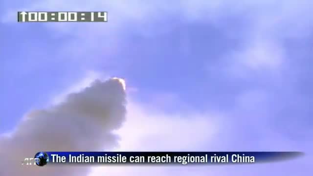 Watch India tests new long-range missile Video