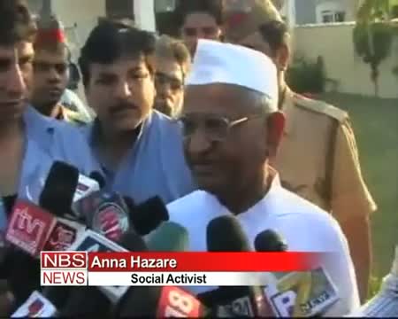 Watch Kazmi was recording the meeting Anna Hazare Video