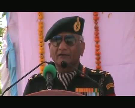 Watch V K Singh unveils former PM Chandra Shekhar's statue in UP Video