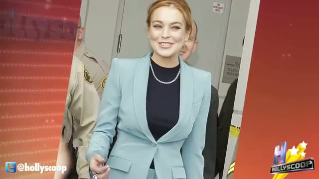 Watch Lindsay Lohan Finally Signs Elizabeth Taylor Role Video
