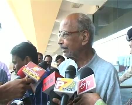 Watch Mediator B D Sharma reaches Raipur for talks Video