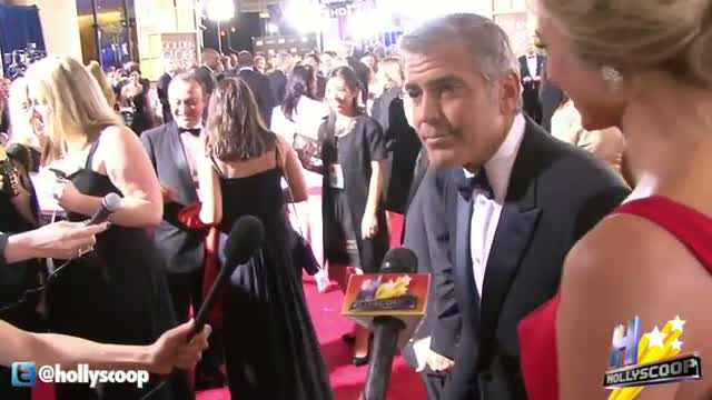 Watch George Clooney Double Dates With Cindy Crawford Video