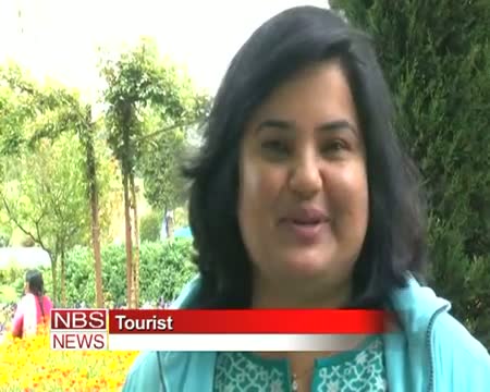 Watch Tulip Garden attracted 1 40 lakh visitors this season Video