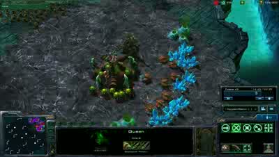 Watch StarCraft 2 Beta Crazy Zergling Rush (almost 400 Zerglings Massive Attack) Video