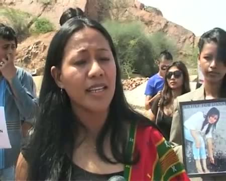 Watch Dana Sangma case Students protest against Amity Video