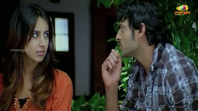 Watch Trisha tempting prabhas with exposing - bujjigadu comedy scenes Video