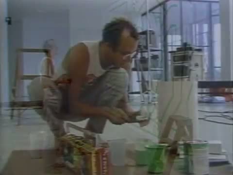 Watch Keith Haring at the Walker Art Center (1984) Video