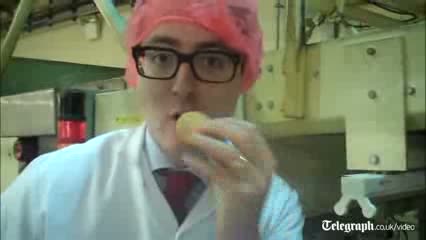 Watch Cake or biscuit? How Jaffa Cakes are made Video