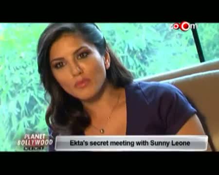 Watch Ekta Kapoor's secret meeting with Sunny Leone Video