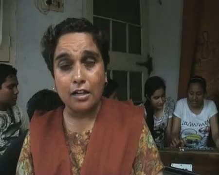 Watch Blind woman sees world through music Video