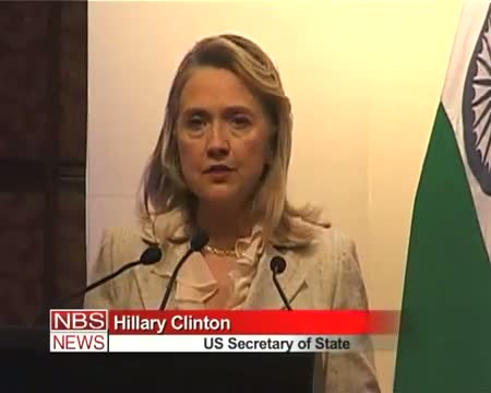 Watch Clinton praises Indian refiners for Iran oil cuts Video
