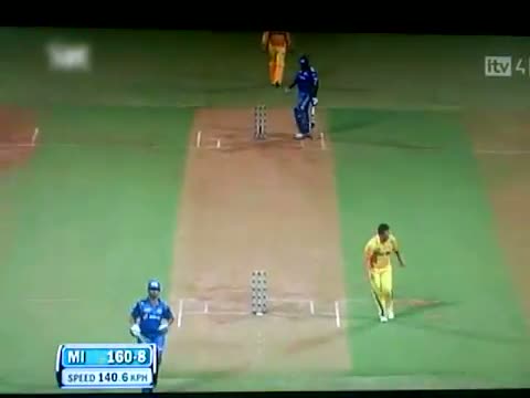 Watch Dwayne Smith 16 Off The Last Over MI v CSK (Match 49) IPL 2012 Video