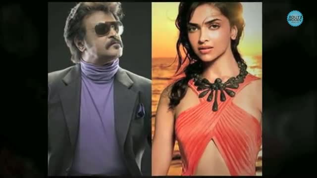 Watch Deepika Padukone Gets Romantic With 'Reluctant' Rajinikanth! Video