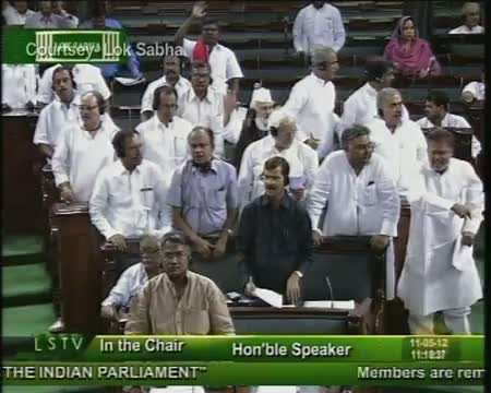 Watch Parliament adjourned over Ambedkar's cartoon row Video