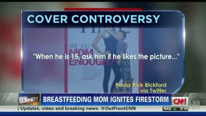 Watch Time's Breastfeeding Mom Speaks Out on Controversy: "It Did Create Such a Media Craze" Video