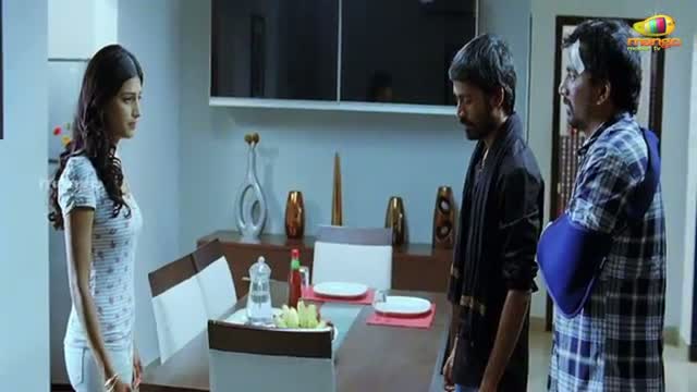 Watch Dhanush Avoiding Shruti Hassan - 3 Movie Scenes - Telugu Movie Scenes Video