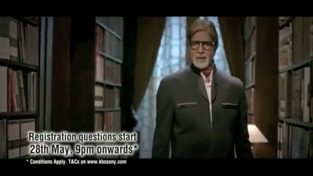 Watch KBC 6 - First Promo With Amitabh Bachchan 2012 - Registration Video