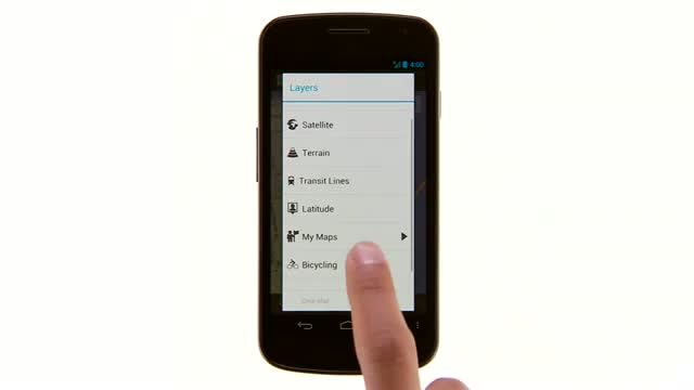 Watch Layers in Google Maps for Android Video