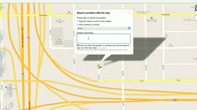 Watch How to report a problem on Google Maps Video
