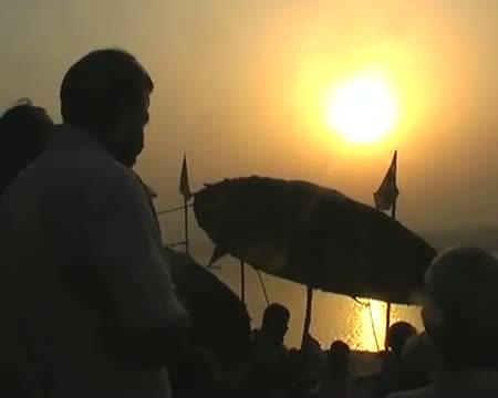 Watch Solar eclipse ends; devotees take holy dip in Ganga Video