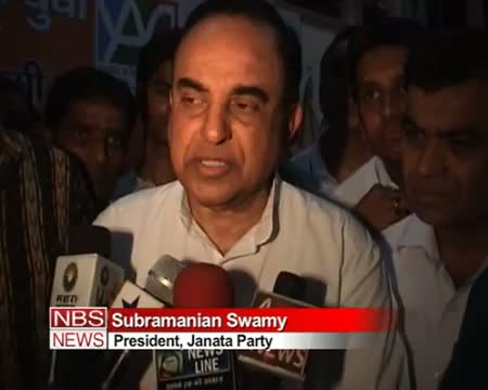 Watch Subramanian Swamy again calls Sonia 'Vishkanya' Video