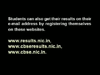 Watch CBSE Class 12th Results 2012 Video