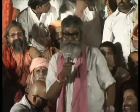 Watch PM is deaf, dumb, blind Varanasi seer Video