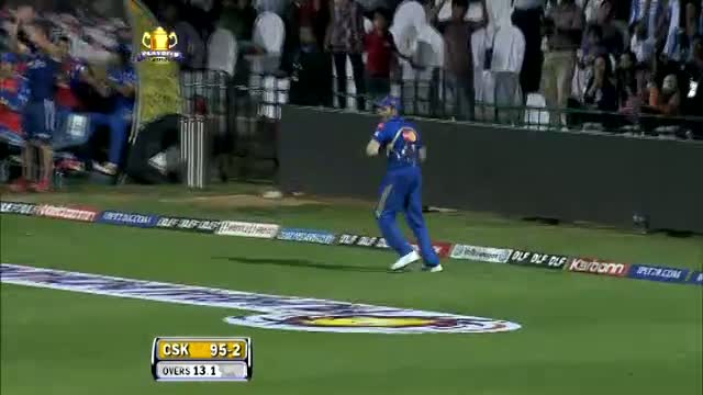 Watch 1st Inning Wickets IPL 2012 - MI vs CSK, Eliminator Video