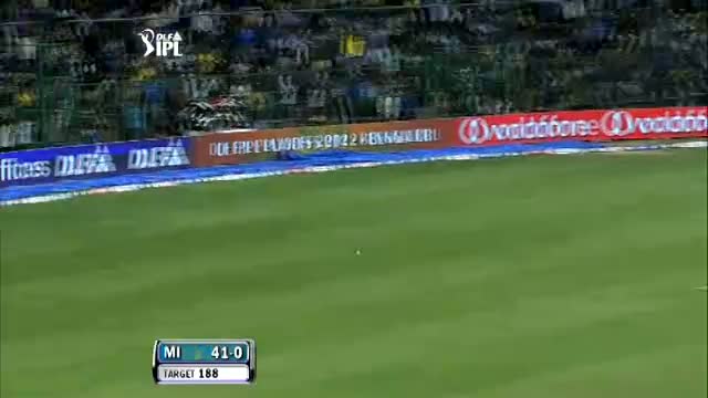 Watch 2nd Inning Fours IPL 2012 - MI vs CSK, Eliminator Video