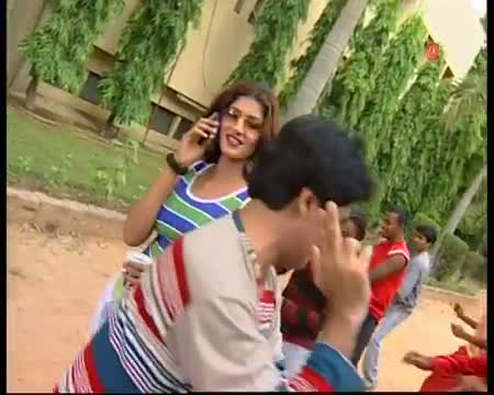 Watch Leke Ghumle Ei Hath Mein Mobile (Full Bhojpuri Hot Video Song) Time Bomb Video