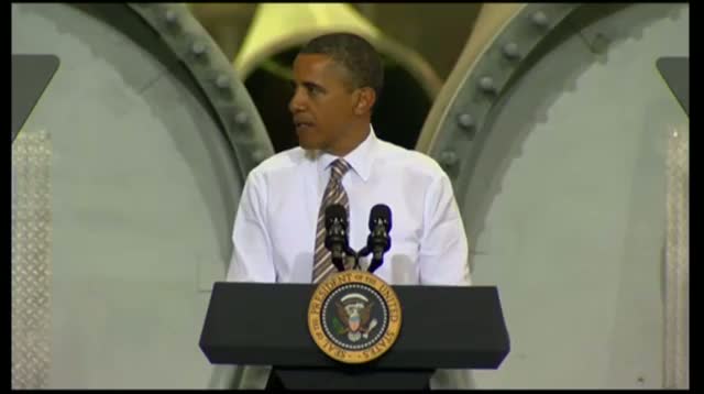 Watch Obama Highlights Economic Recovery Plan in Iowa Video