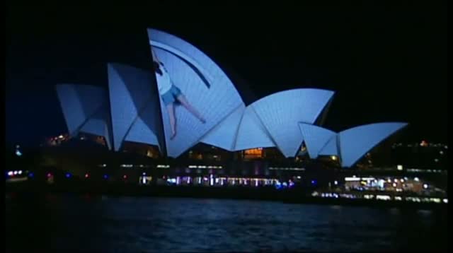 Watch Light Show Transforms Sydney Opera House Video