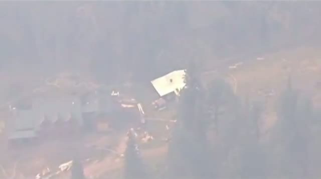 Watch Raw Video - Wildfire Burns 110 Square Miles Video