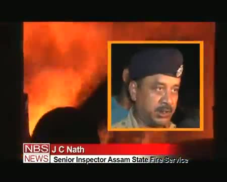 Watch 1 dead, two injured in major fire in Guwahati Video
