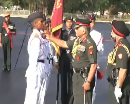 Watch National Defence Academy batch graduates in style Video