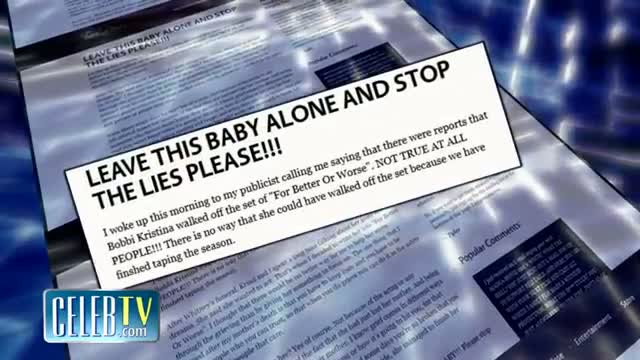Watch Bobbi Kristina Brown Walks Off New TV Show? Video