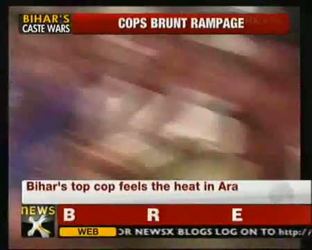 Watch Ranvir Sena chief's murder: Bihar DGP, SP roughed up Video