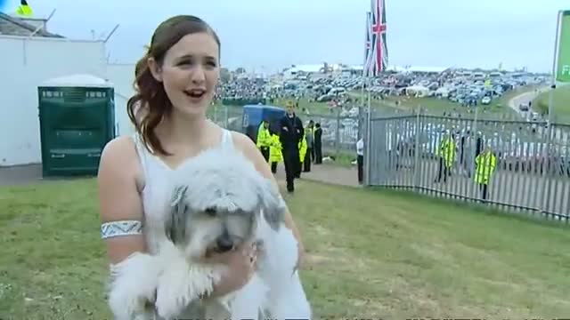 Watch Ashleigh and Pudsey prepare to perform for the Queen at Epsom Derby Video