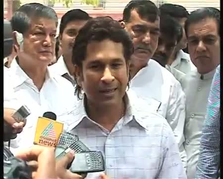 Watch On Day 1, MP Sachin speaks politics Video