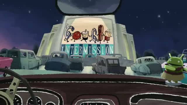 Watch Doodle for the 79th Anniversary of the 1st Drive-In Movie Theater Video