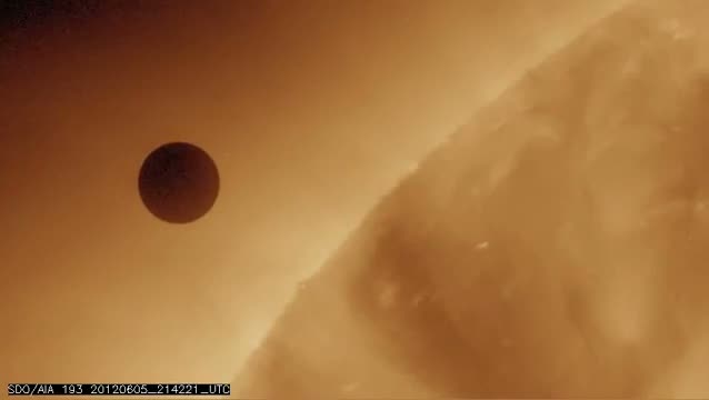 Watch Venus Transit 2012 - First Contact With Sun _ Video Video