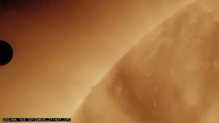 Watch First Close-Ups of Venus Transit 2012 - Video Video