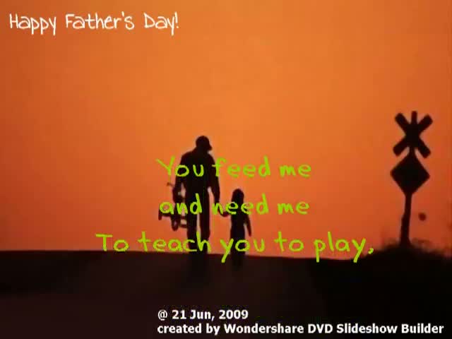 Watch Father's Day Poem Video - Happy Father's Day Video