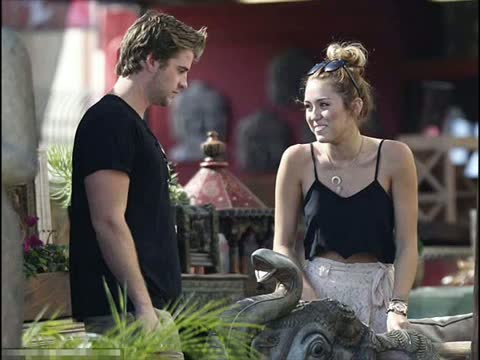 Watch Wow! Miley Cyrus, 19, engaged to Hunger Games actor Liam Hemsworth, 22 Video