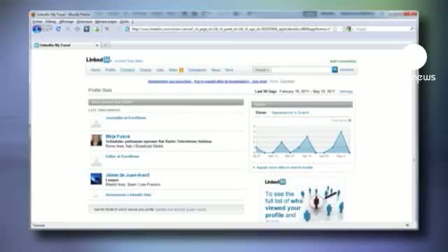 Watch LinkedIn victime de hackers video Video
